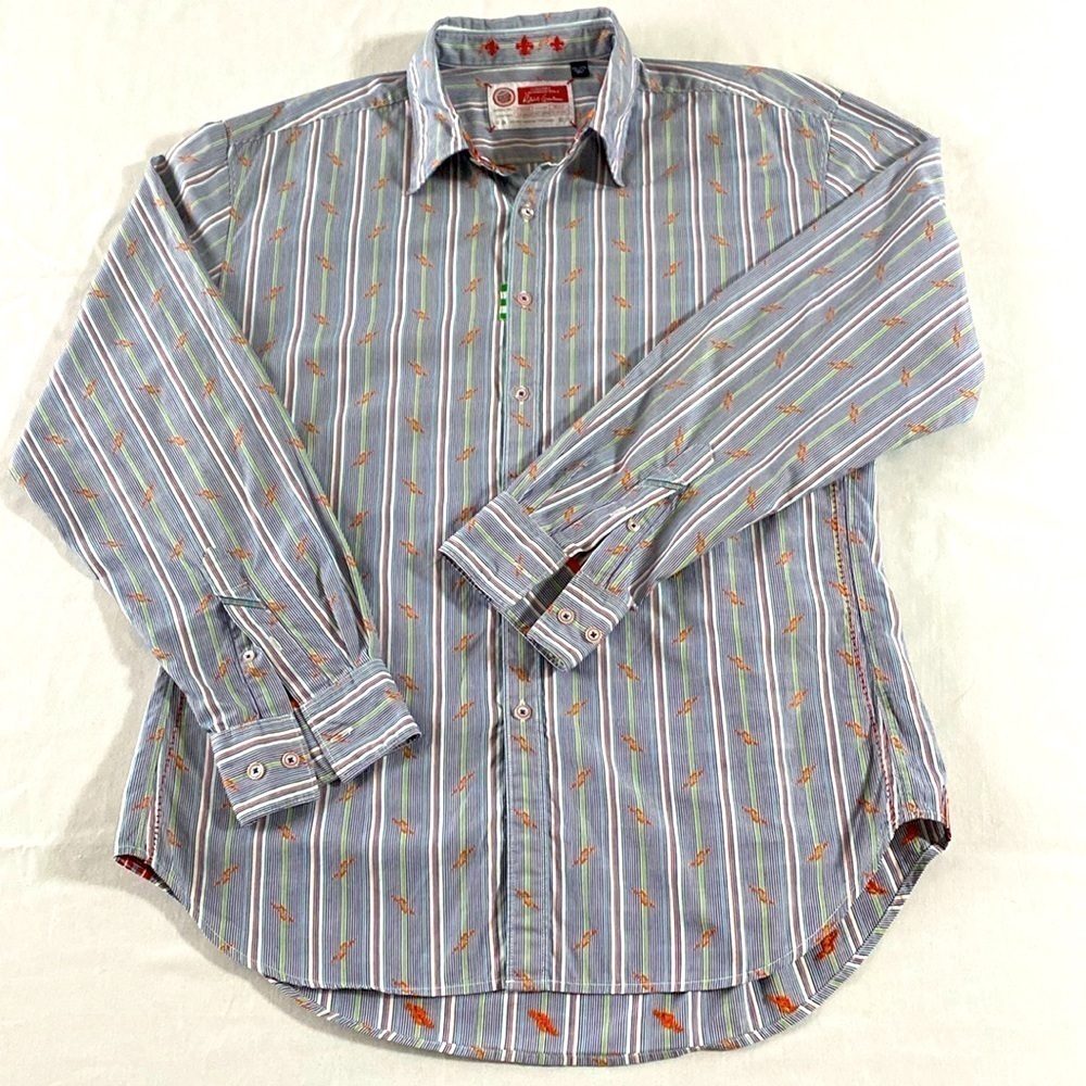 The Robert Graham Long-Sleeve Details Everywhere Freshly Laundered Shirt. S 2XL.